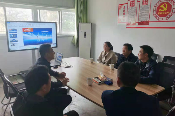 河南新鄉摩耐特活塞有限公司韓總一行來公司參觀洽談